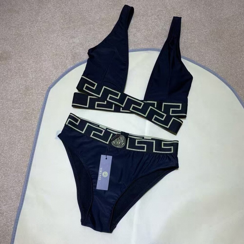 Versace Black Swimwear set - Picture 2 of 8